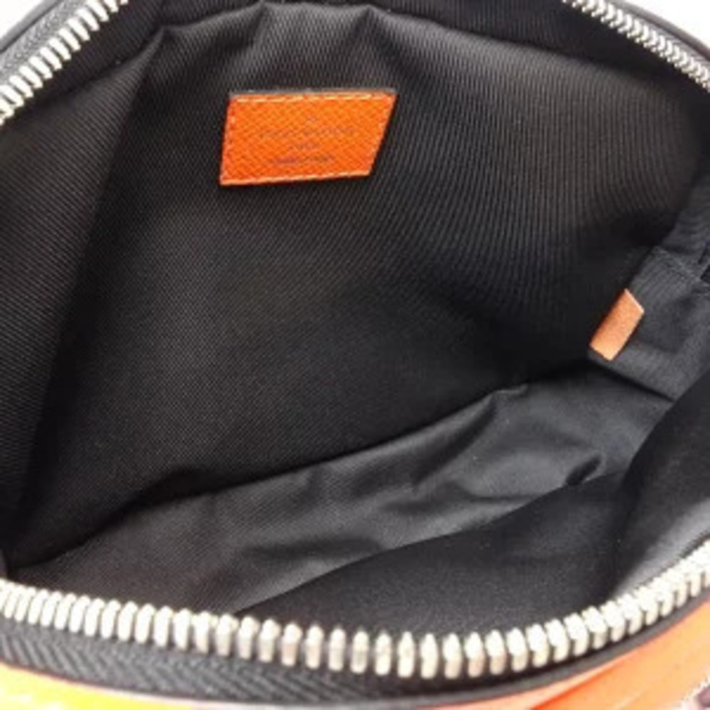 Louis Vuitton Bumbag Black Outdoor Bag Body Bum Belt Eclipse Crossbody Taiga - Picture 8 of 9